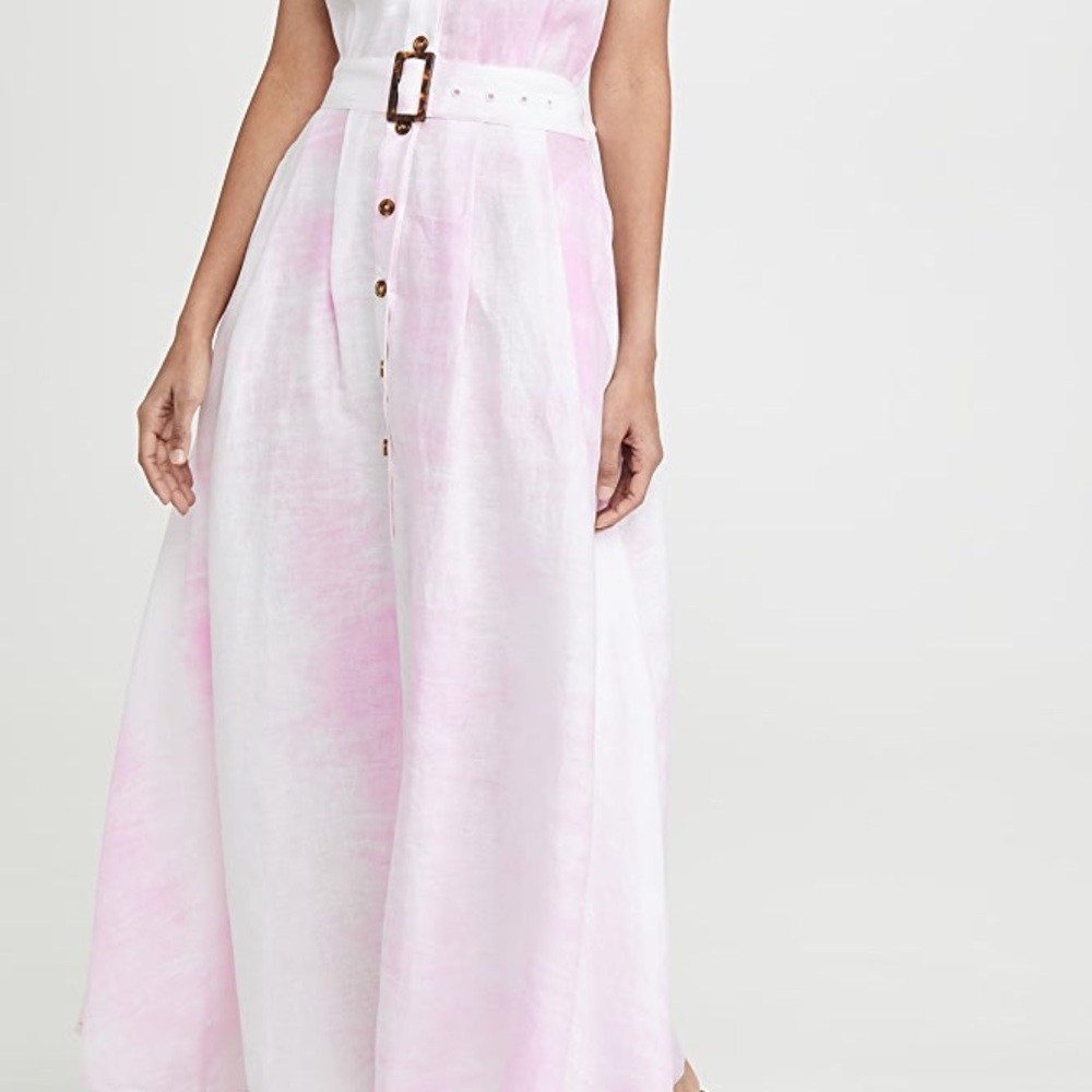 BNWT Solid and Striped Tye Dye Maxi Dress - Picture 3 of 13